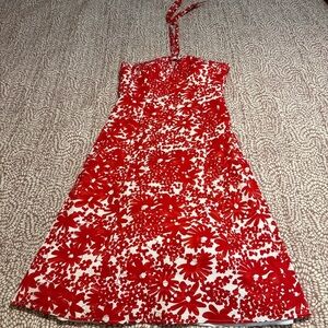 Robbie Bee Signature dress red and white